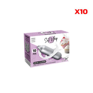 แก๊สวิปครีม SoftWhip กลิ่นองุ่น 10 กล่อง
